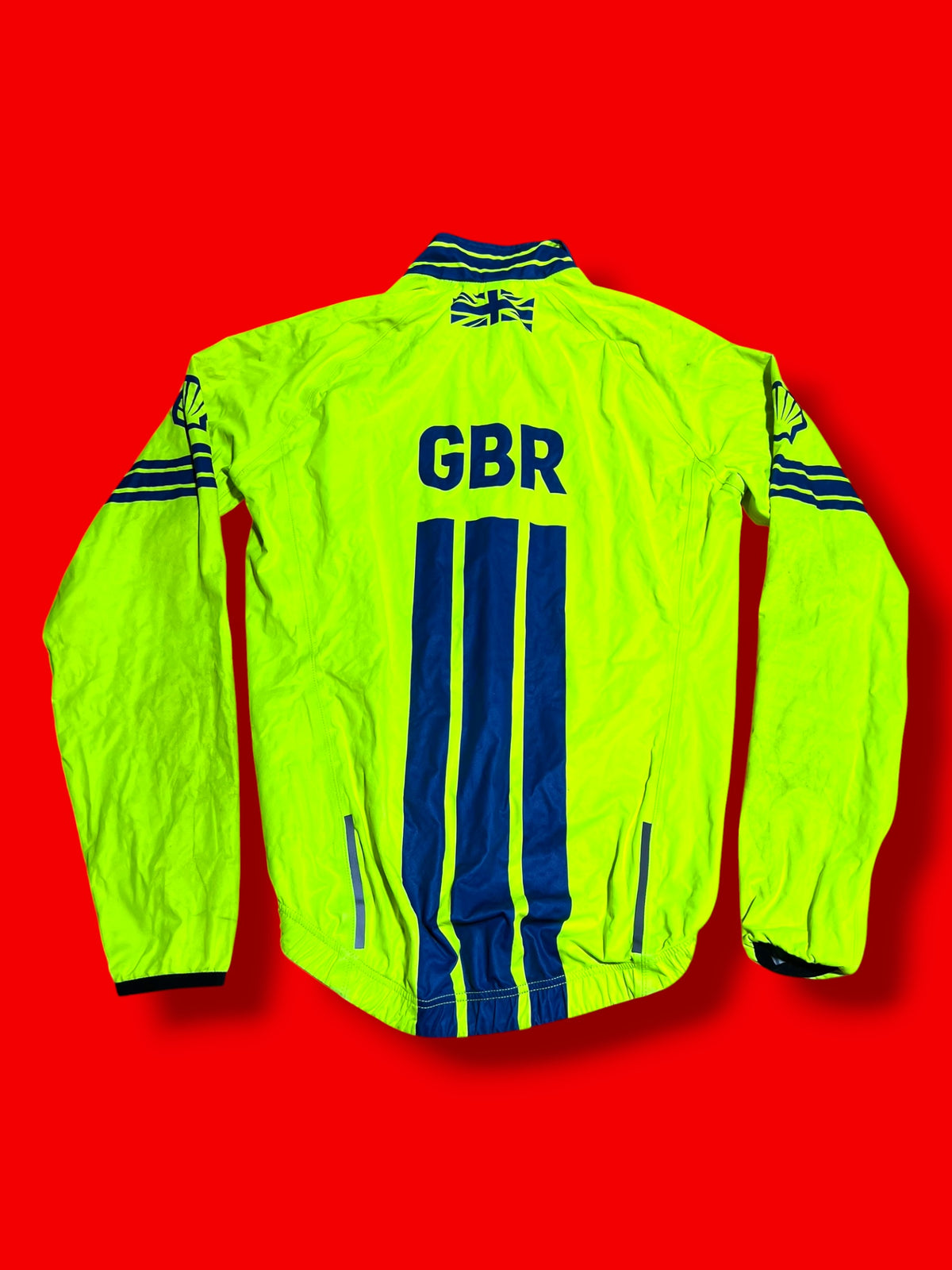 Rain Jacket |Team Great Britain GB |Adidas Pro Cycling Kit