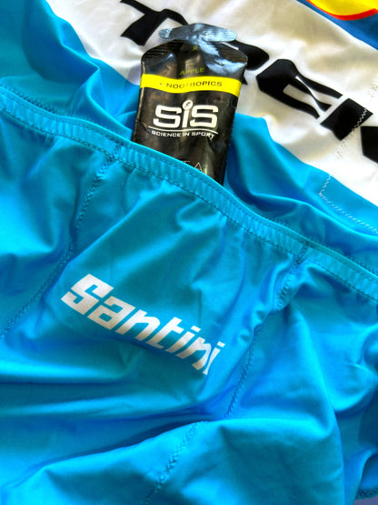 Aero Suit Roadsuit Sprint Suit 2.0 Luxembourg Champion Team-Issued! | Santini | Lidl Trek | Pro Cycling Kit