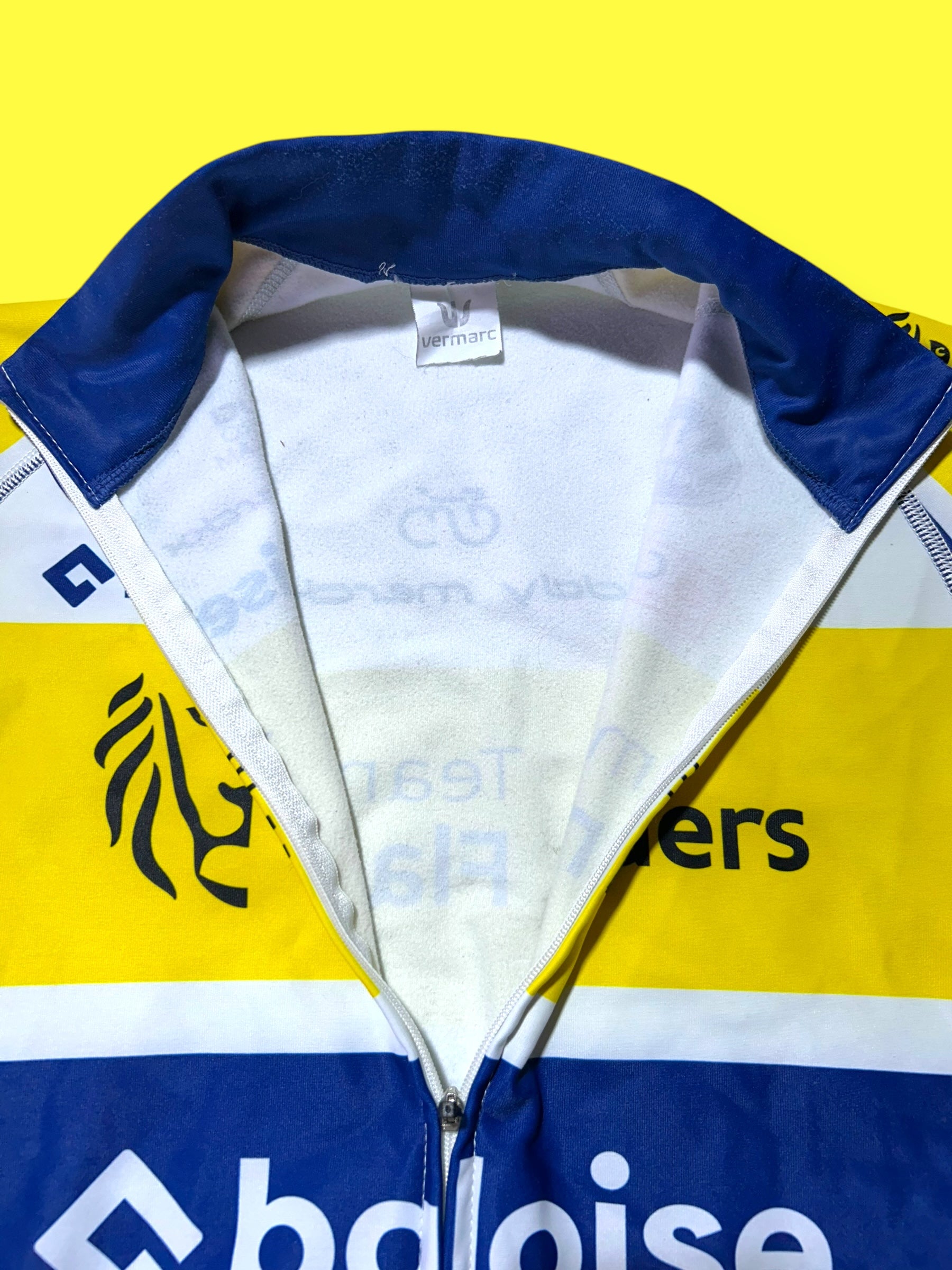 WInter Jersey Thermal  | Vermarc |  Flanders Baloise| Pro Cycling Kit