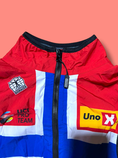 Epic Stormy Rain Jacket Winter Racing|Uno-X  Bioracer| Pro Cycling Kit