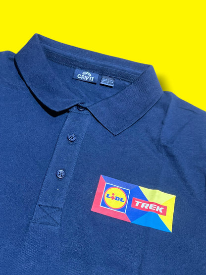 Casual Rider Issued Polo Golf T-Shirt|Lidl Trek |Pro Cycling