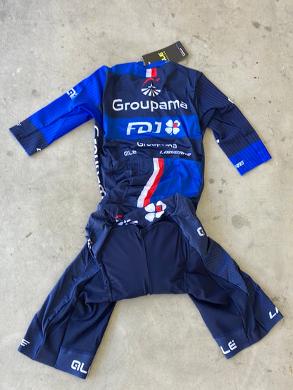 Short Sleeve Summer Road Suit / Aerosuit | Ale | Groupama Française des Jeux | Pro Cycling Kit