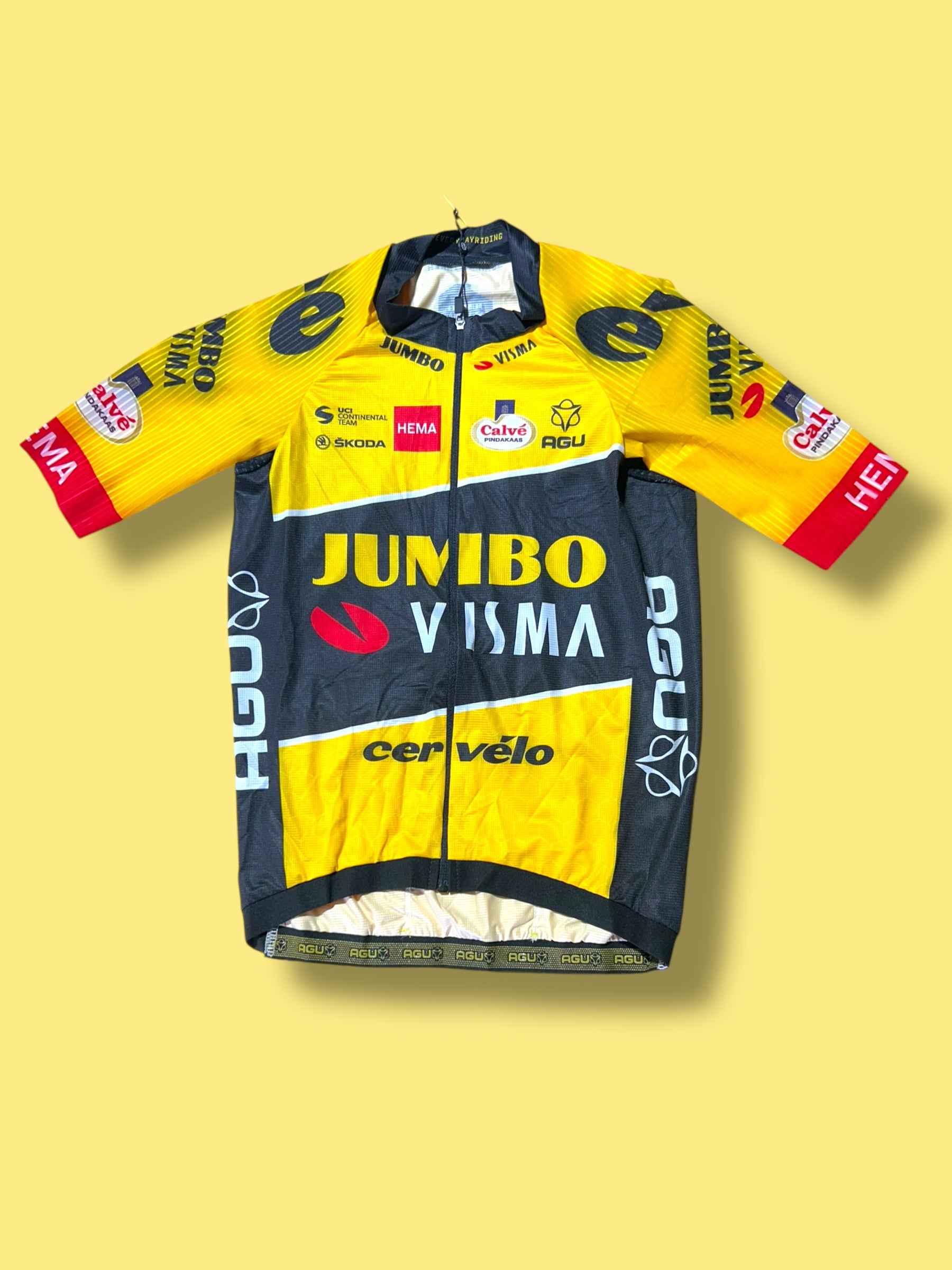 Aero Jersey Race -  Rider Issued | Jumbo Visma  | Agu | Pro Cycling Kit