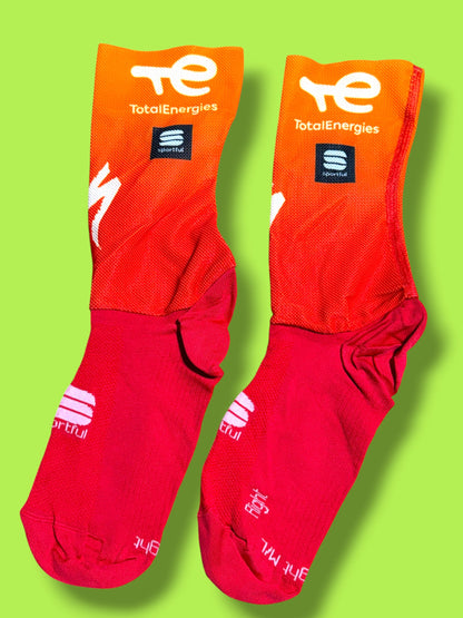 Aero Socks - Save Watts Total Energies |BioRacer  Pro Cycling Kit