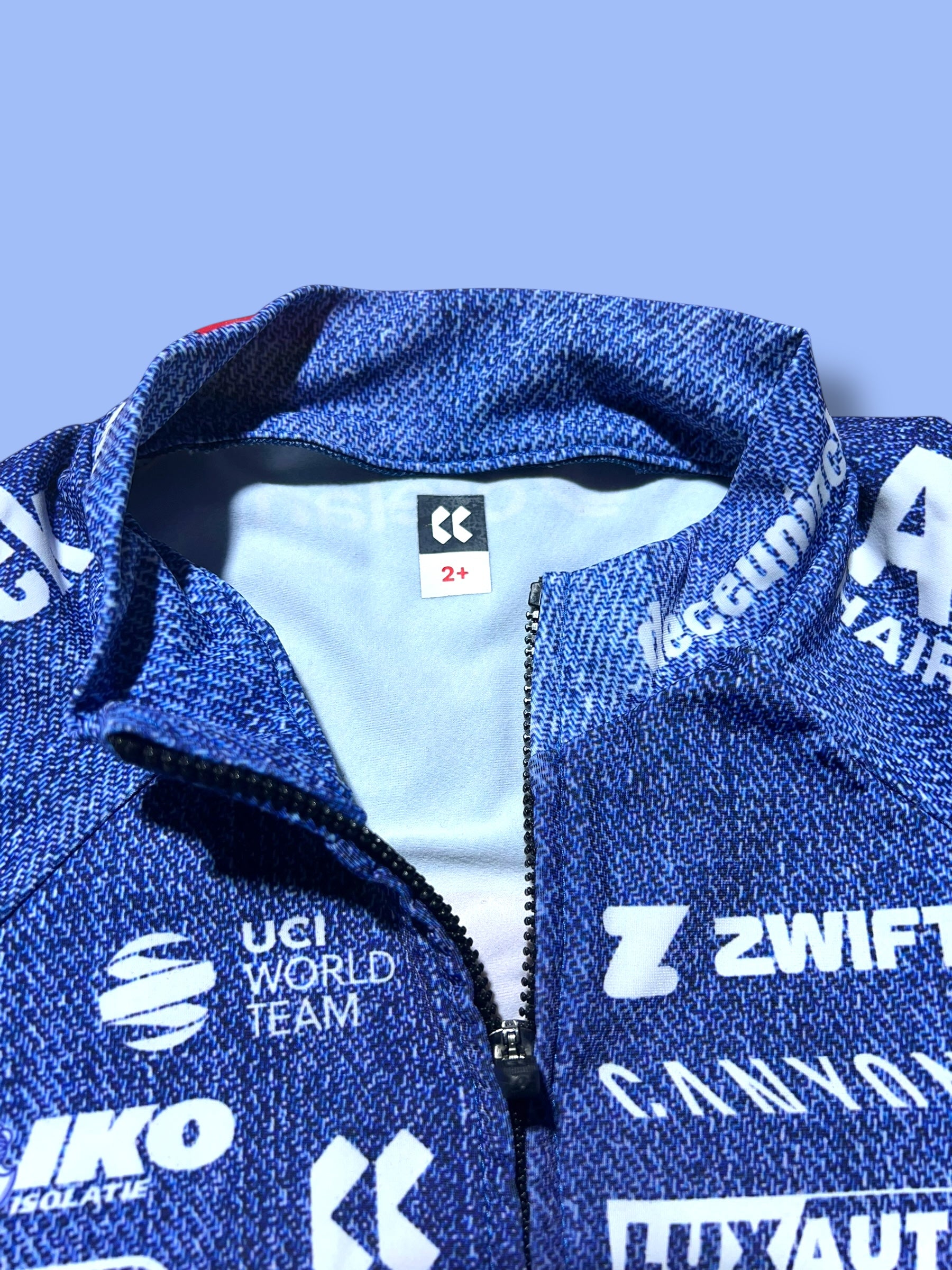 Winter Long Sleeve Jersey Thermal  | Alpecin Deceuninck Kalas| Pro Cycling Kit