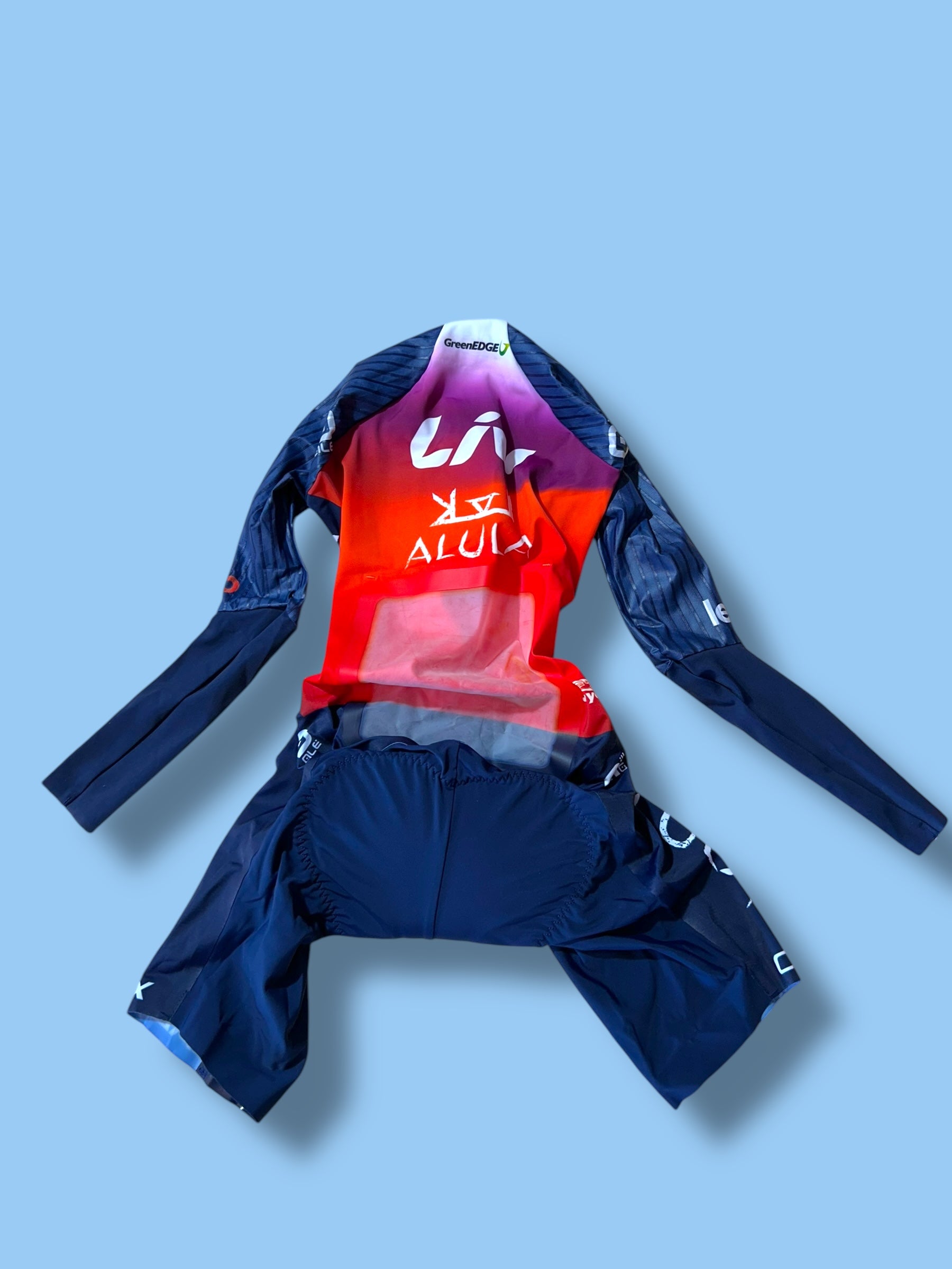 TT Suit Time Trial Racing Triathlon Aerosuit Womens| Ale |  Jayco Alula| Pro Cycling Kit