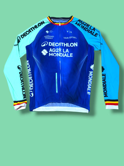 Midweight Long Sleeve Jersey|Decathlon |Van Rysel  Pro Cycling Kit