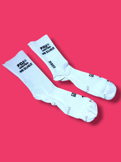 Aero Race Socks|FDJ Suez |Gobik Pro Cycling Kit