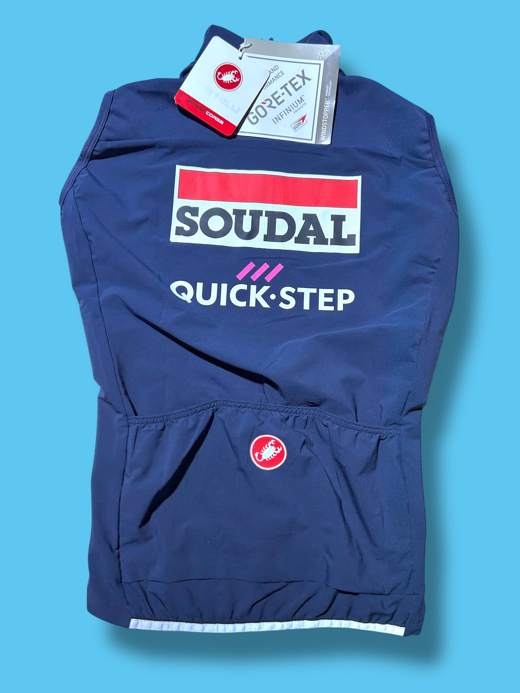 Perfetto RoS 2 Vest Gilet  Winter Wet Cold   | Castelli |  Soudal Quick-Step| Pro Cycling Kit