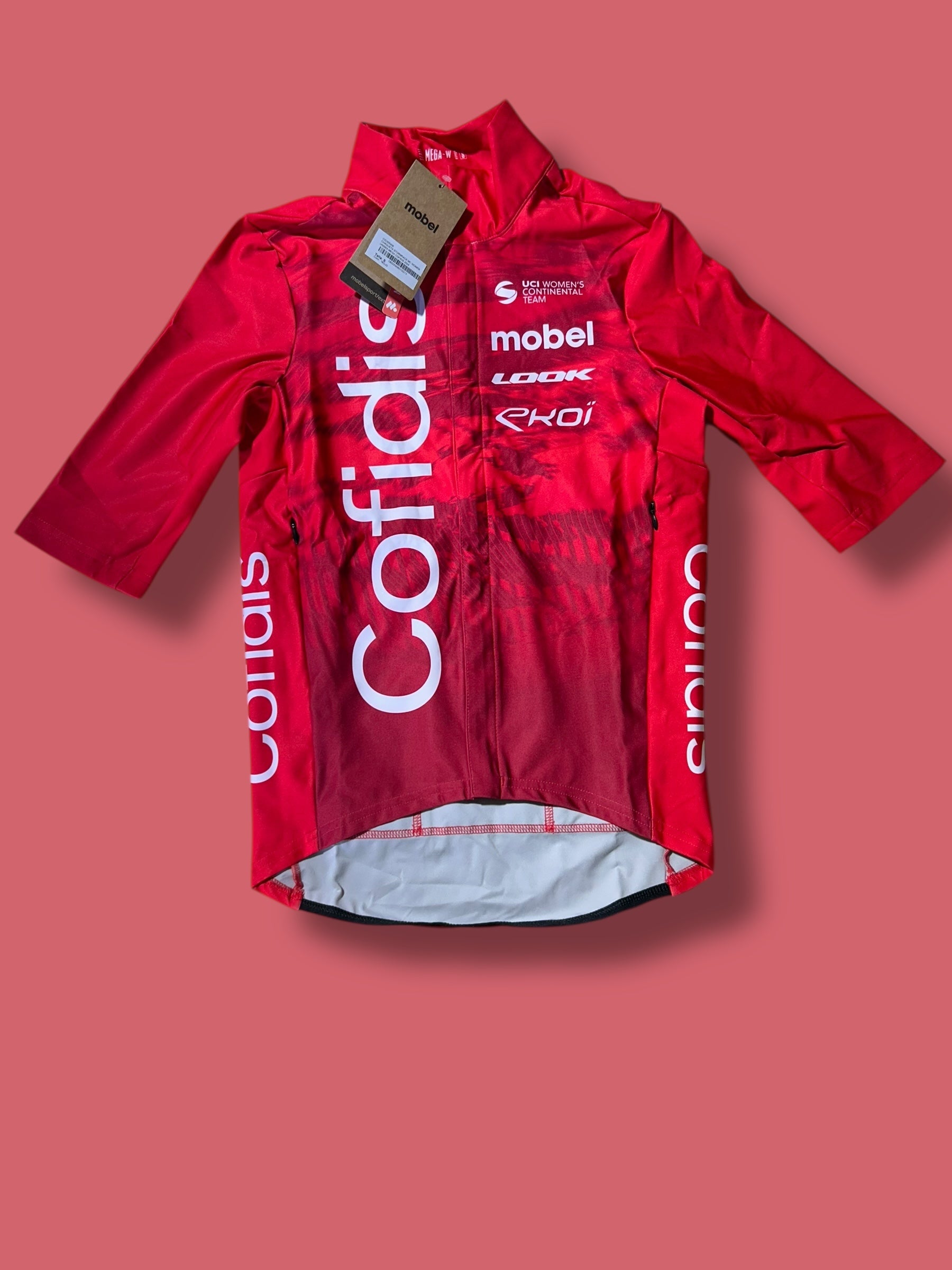 Short Sleeve Gabba Winter Jacket Thermal |Cofidis Women| Pro Cycling Kit