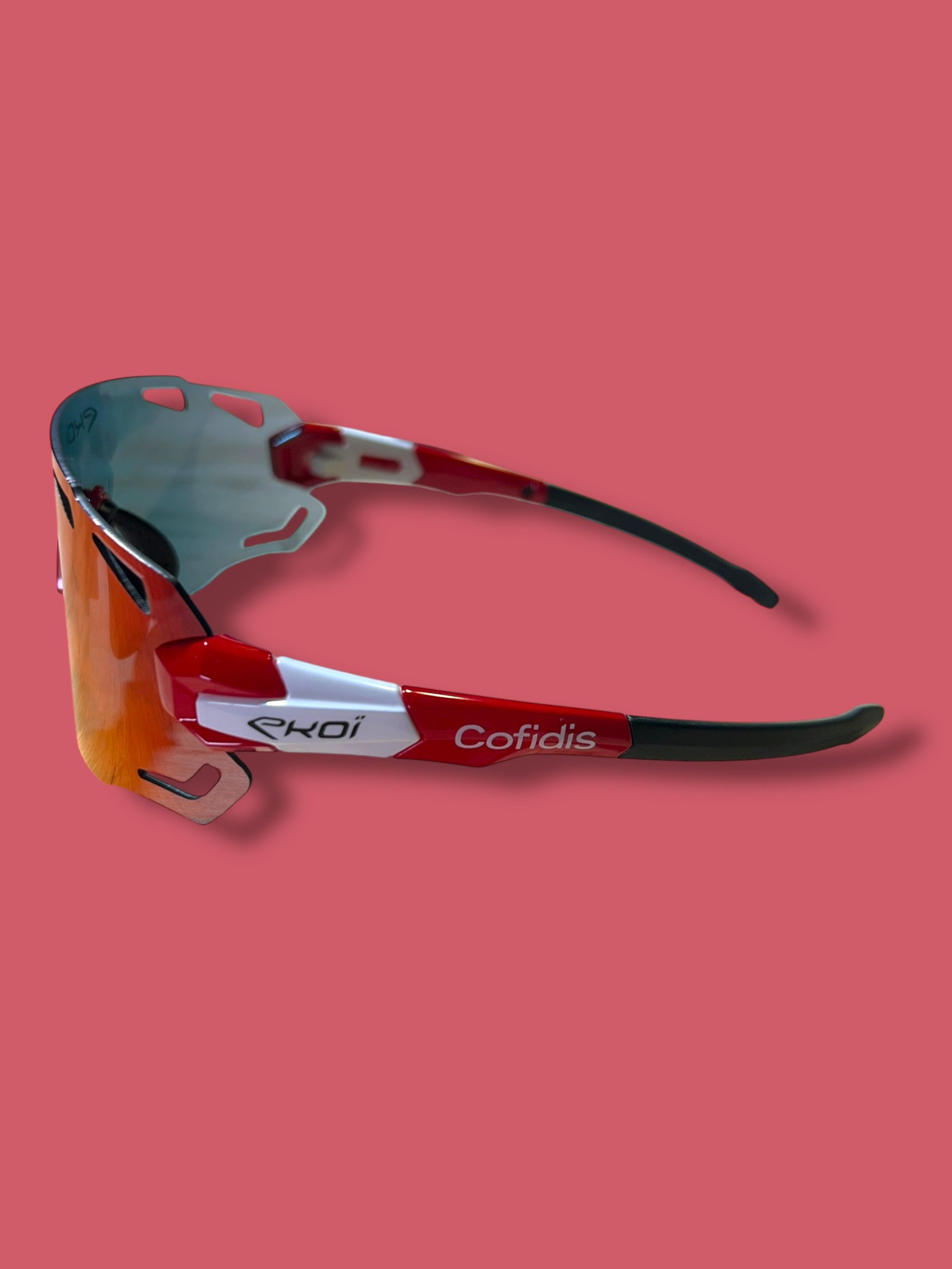 Sunglasses Riding Pro Rider Issued  Evo |  Ekoi |  Cofidis| Pro Cycling Kit