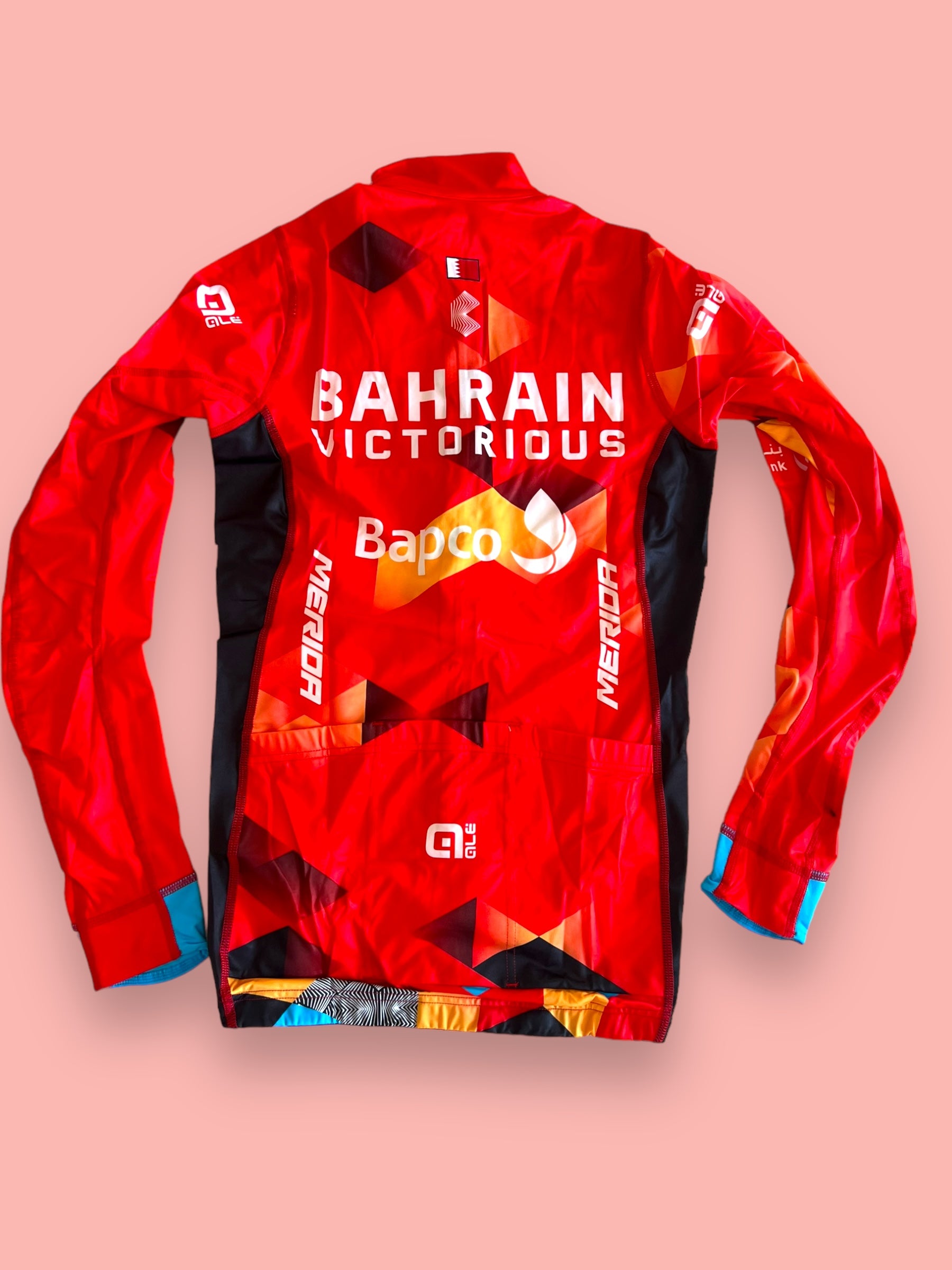 Mid-Weight Jersey Long Sleeve | Ale | Team Bahrain Victorious | Pro Cycling Kit