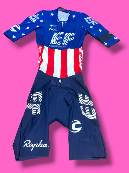 EF 2020 Aero Road Suit USA National Champion | EF Education First | Rapha Men's Pro Kit