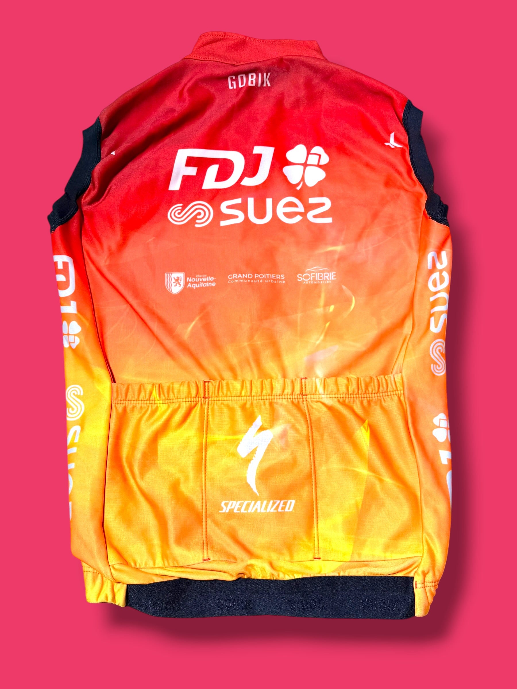 ThermalVest Gilet Winter  Hyder Womens|FDJ Suez |Gobik Pro Cycling Kit