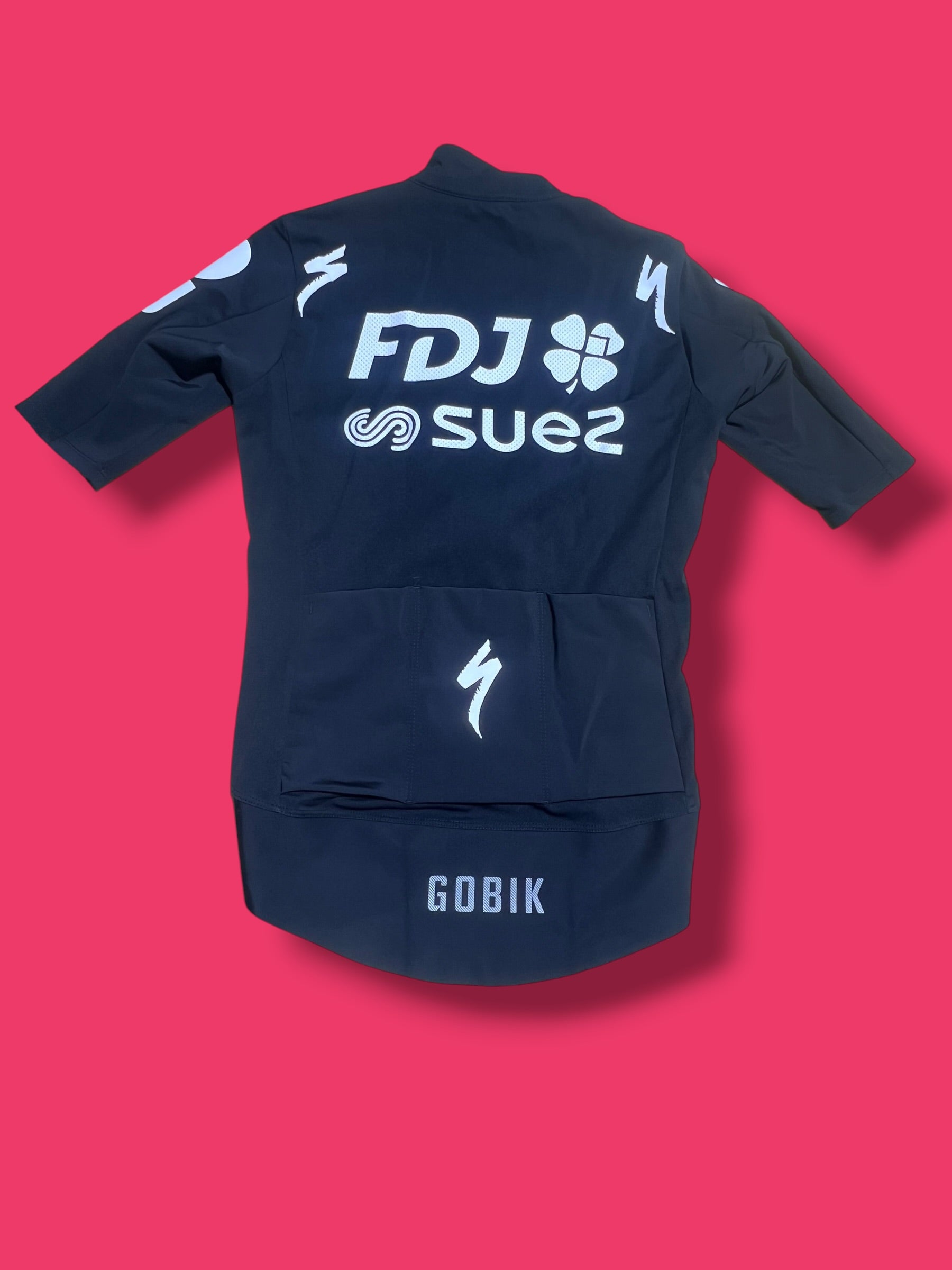 Short Sleeve Gabba Rain Jersey Womens|FDJ Suez |Gobik Pro Cycling Kit