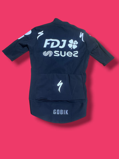 Short Sleeve Gabba Rain Jersey Womens|FDJ Suez |Gobik Pro Cycling Kit