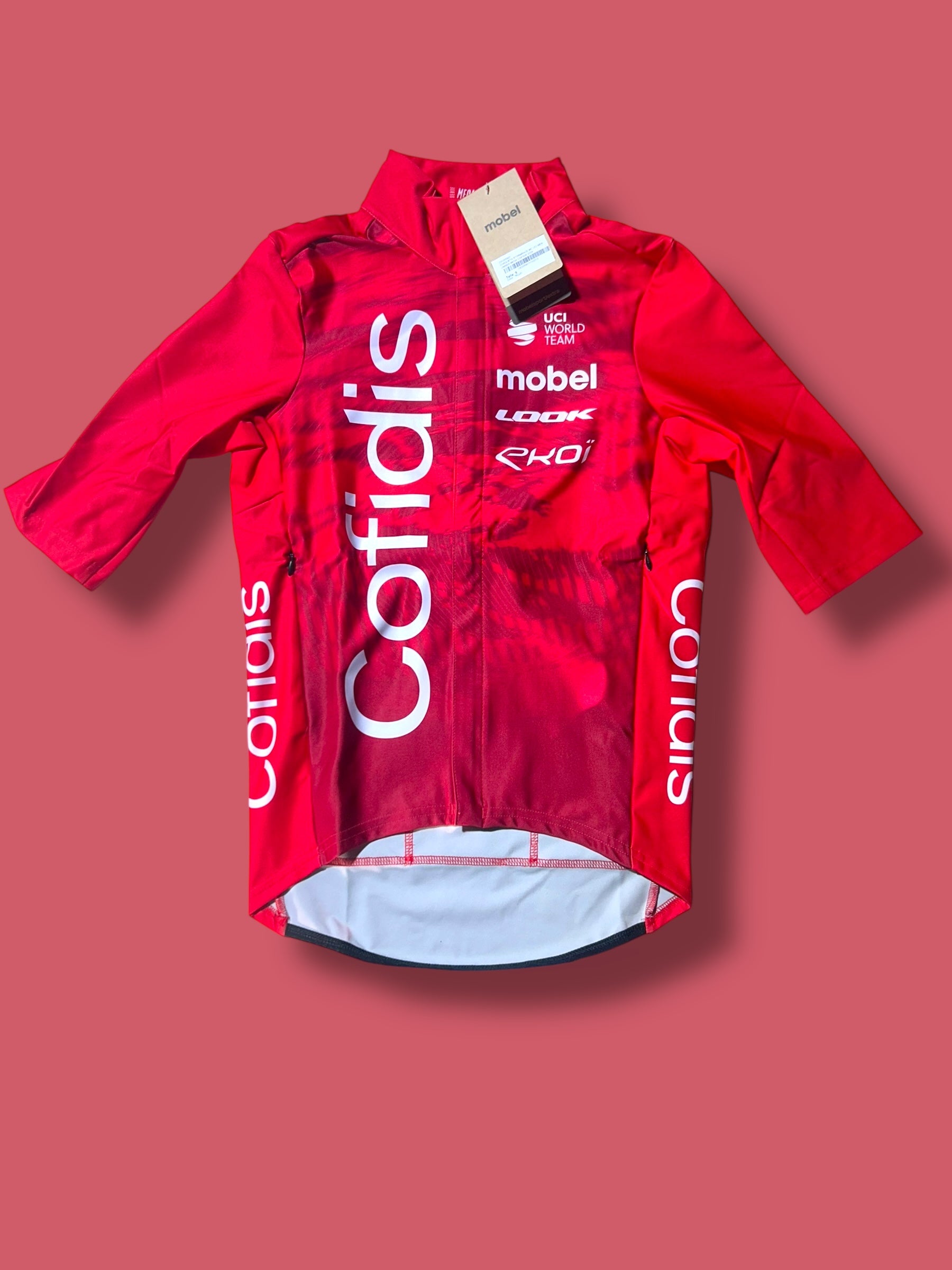 Gabba Jersey Jacket  Rider Issued Thermal Winter WIndstopper|  Mobel |  Cofidis| Pro Cycling Kit
