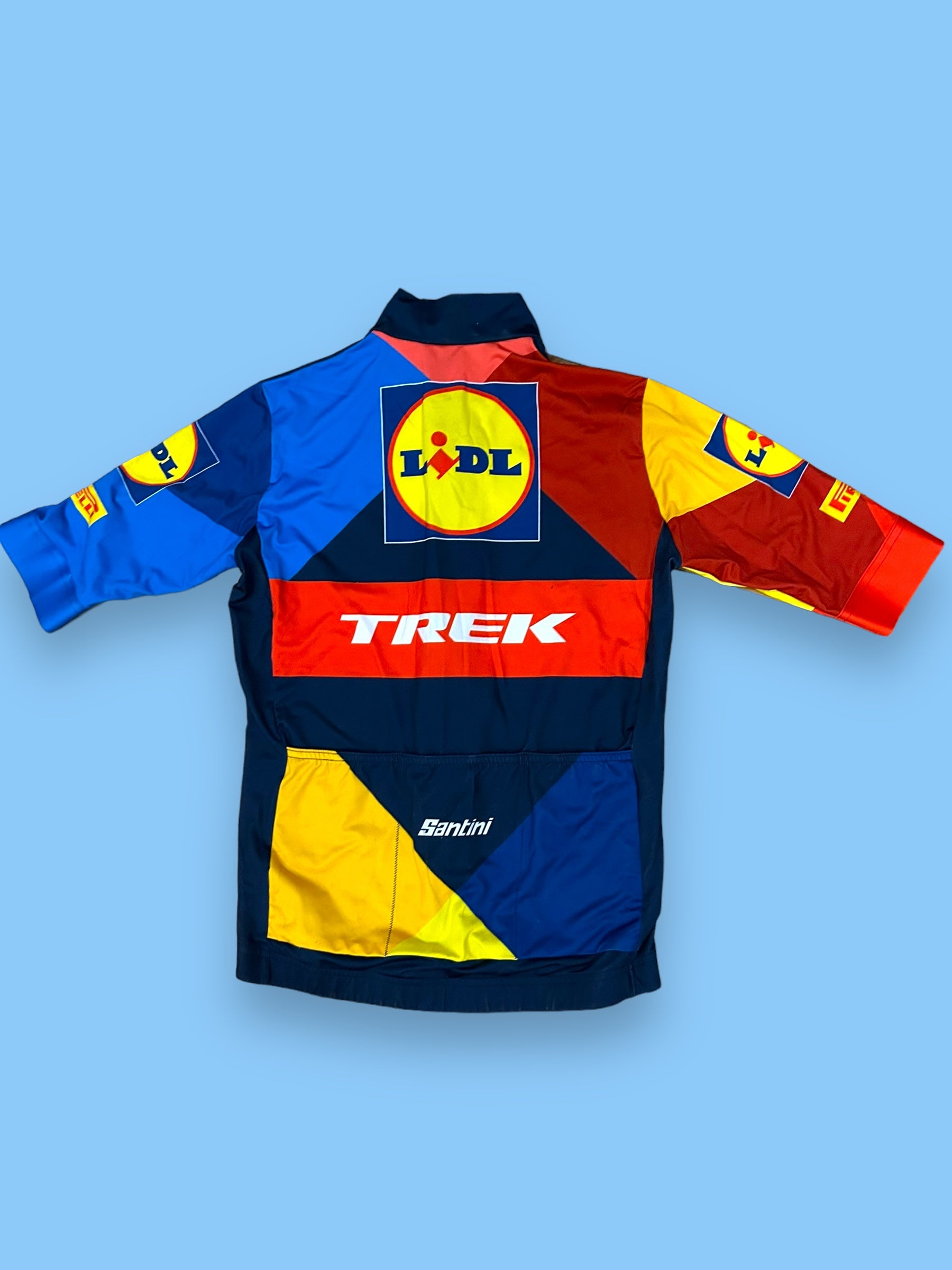 Short Sleeve Mid-weight Jersey | Santini | Lidl Trek | Pro-Issued Cycling Kit