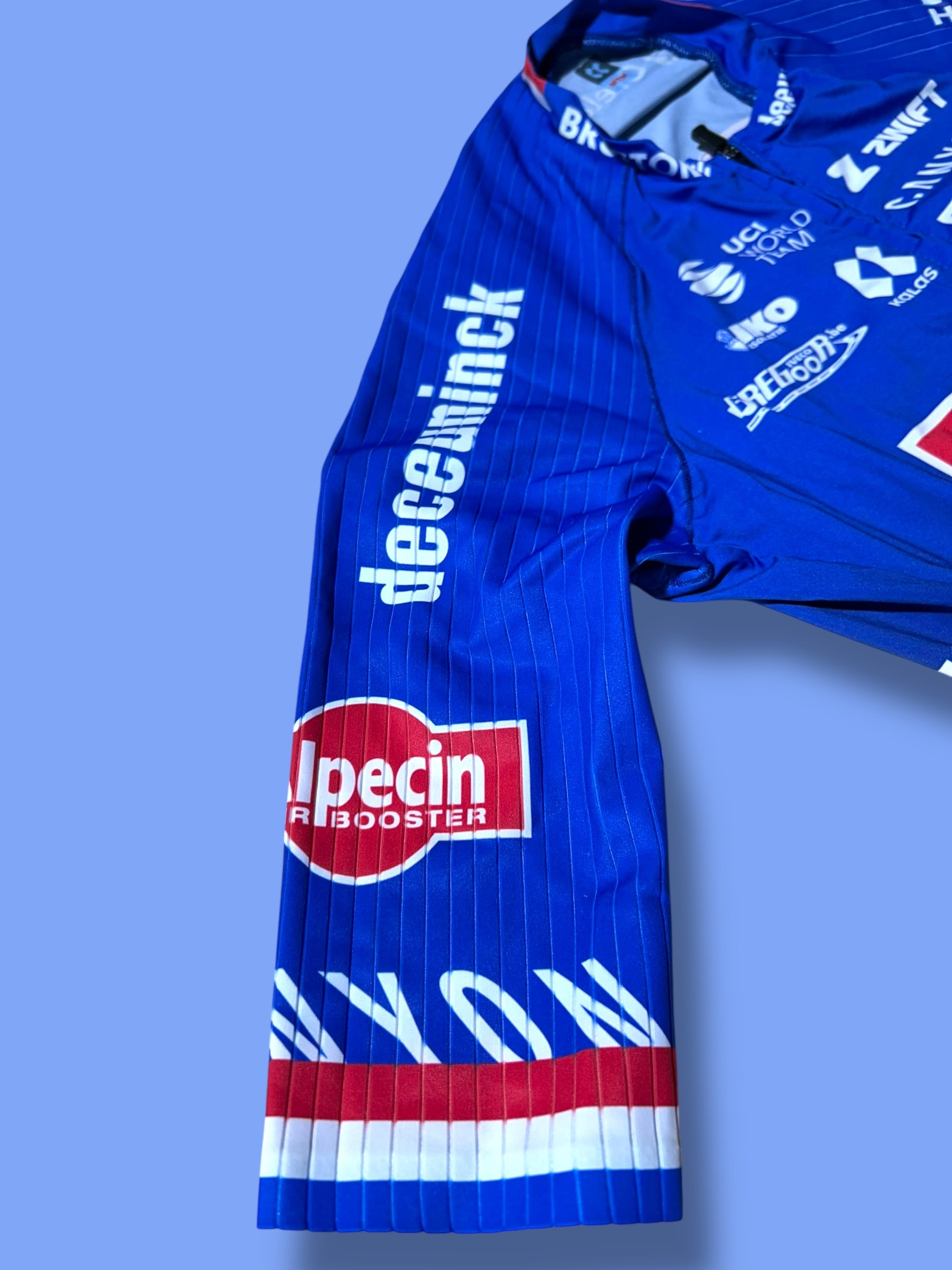 Aerosuit Racesuit with pockets | Alpecin Deceuninck Kalas| Pro Cycling Kit