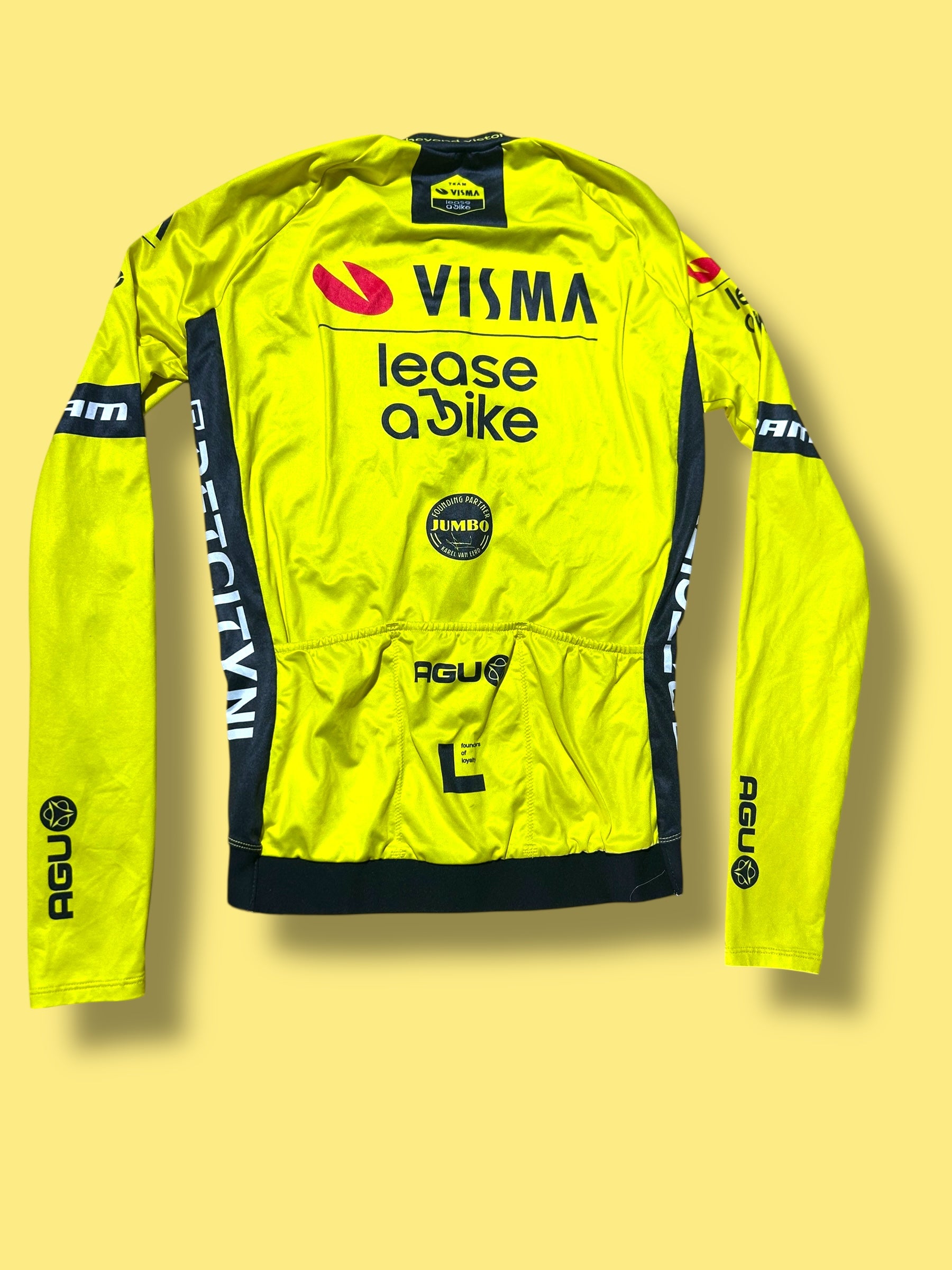 Winter Jersey Midweight  Race -  Rider Issued | Jumbo Visma  | Agu | Pro Cycling Kit
