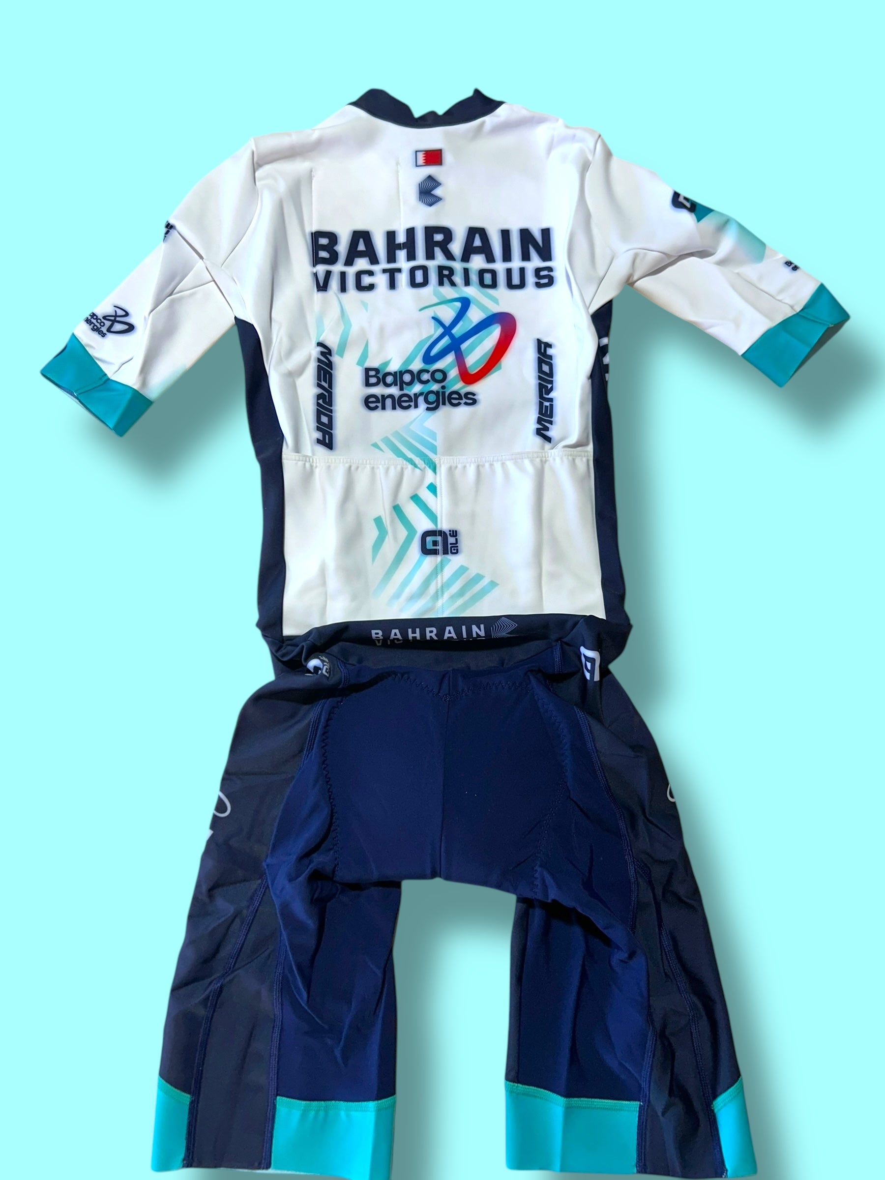 Aerosuit Road Racing Thermal Winter Roadsuit| Ale |Bahrain Victorious| Pro Cycling Kit