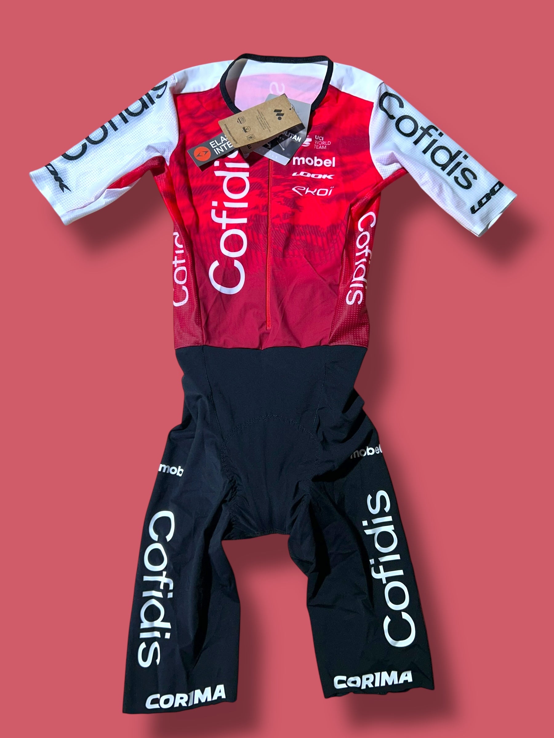 Aerosuit Roadsuit Team Issue Road Racing |  Mobel |  Cofidis| Pro Cycling Kit