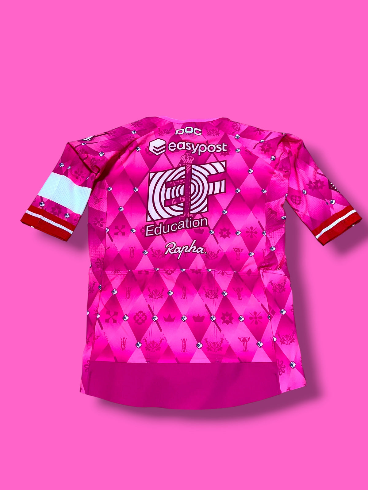 EF 2025 Flyweight Summer Jersey Michael Valgren Danish Champion | EF Education First | Rapha Men's Pro Kit