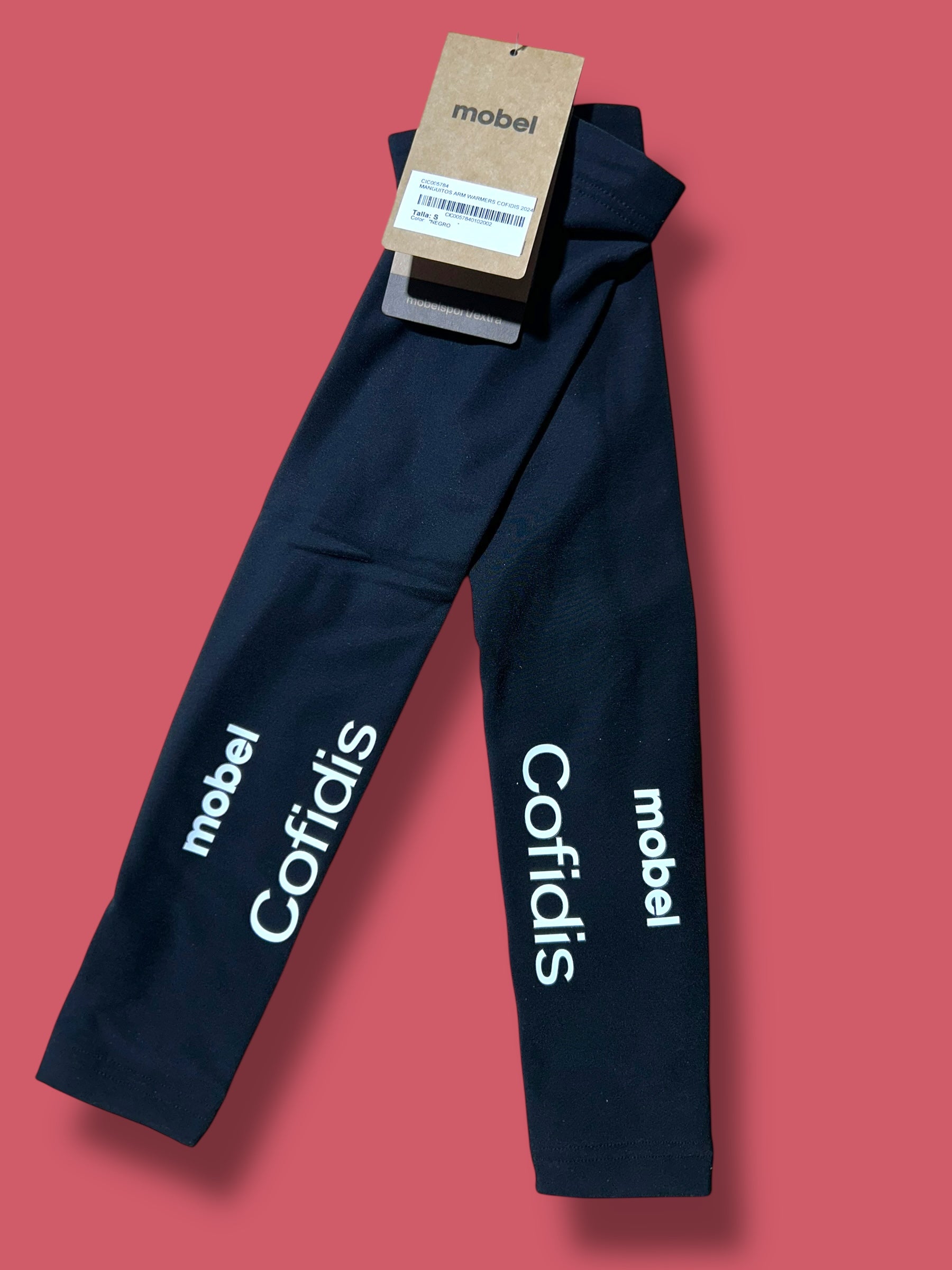 Arm Warmers Rider Issued Thermal Winter |  Mobel |  Cofidis| Pro Cycling Kit