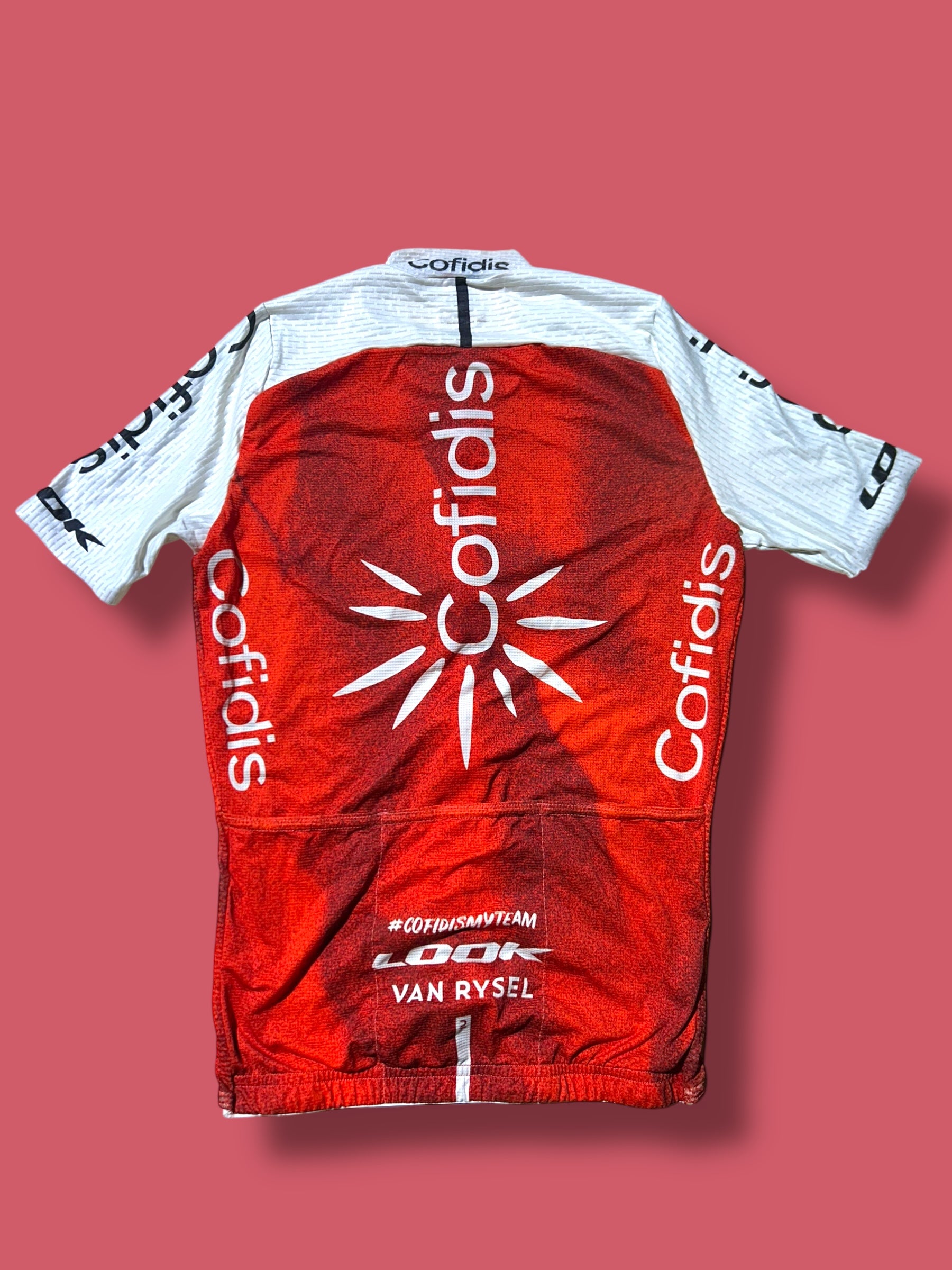 Aero Jersey Sumnmer Lightweight Team Issue Road Racing |  Van Rysel |  Cofidis| Pro Cycling Kit