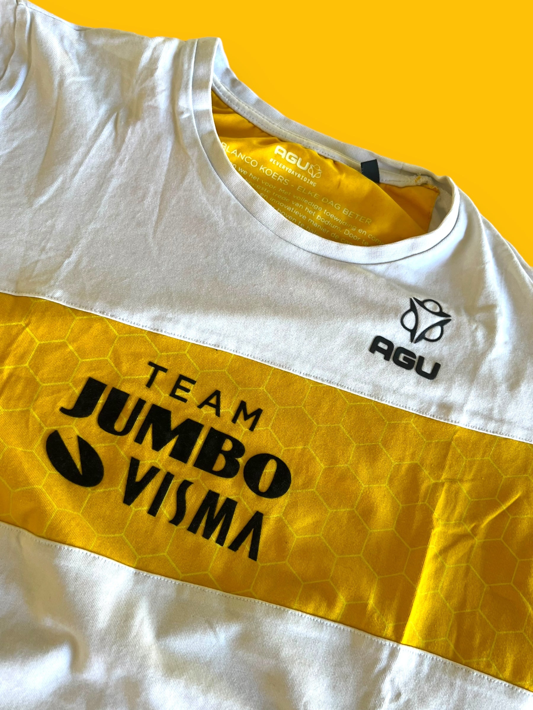Casual T-Shirt | Agu | Jumbo Visma | Pro Cycling Kit