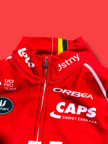 Thermal Winter Jersey and Bib Tights Team Rider Issued |Lotto DSTNY Vermarc| Pro Cycling Kit