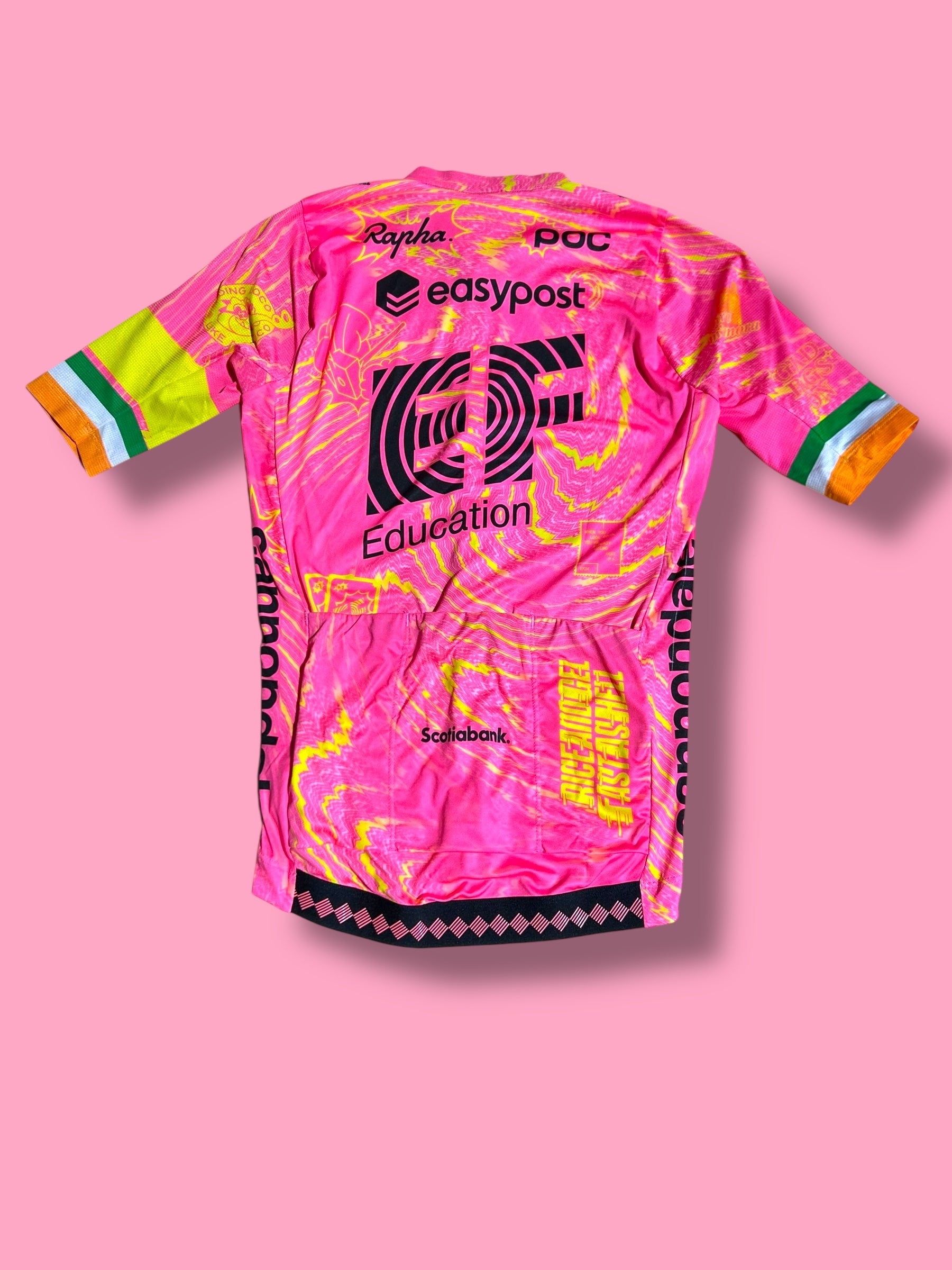 Short Sleeve Pro Team Jersey Ireland Irish Champion |  Rapha Pro Team |  EF Education First  | Pro Cycling Kit