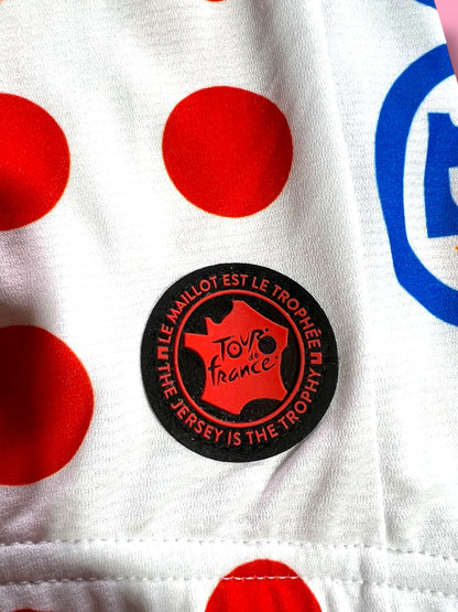 Climber's Podium Jersey Tour de France Polka Dot | Rapha | EF Education First Men | Pro Cycling Kit