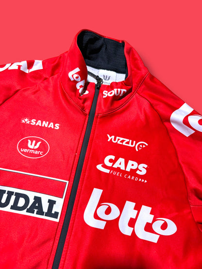 Thermal Gabba Winter Jersey Windproof Team Rider Issued |Lotto DSTNY Vermarc| Pro Cycling Kit
