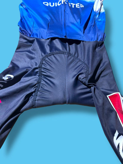 San Remo BTW Speed Suit Aerosuit Road Racing  Pro Rider Issued | Castelli |  Soudal Quick-Step Cycling Kit