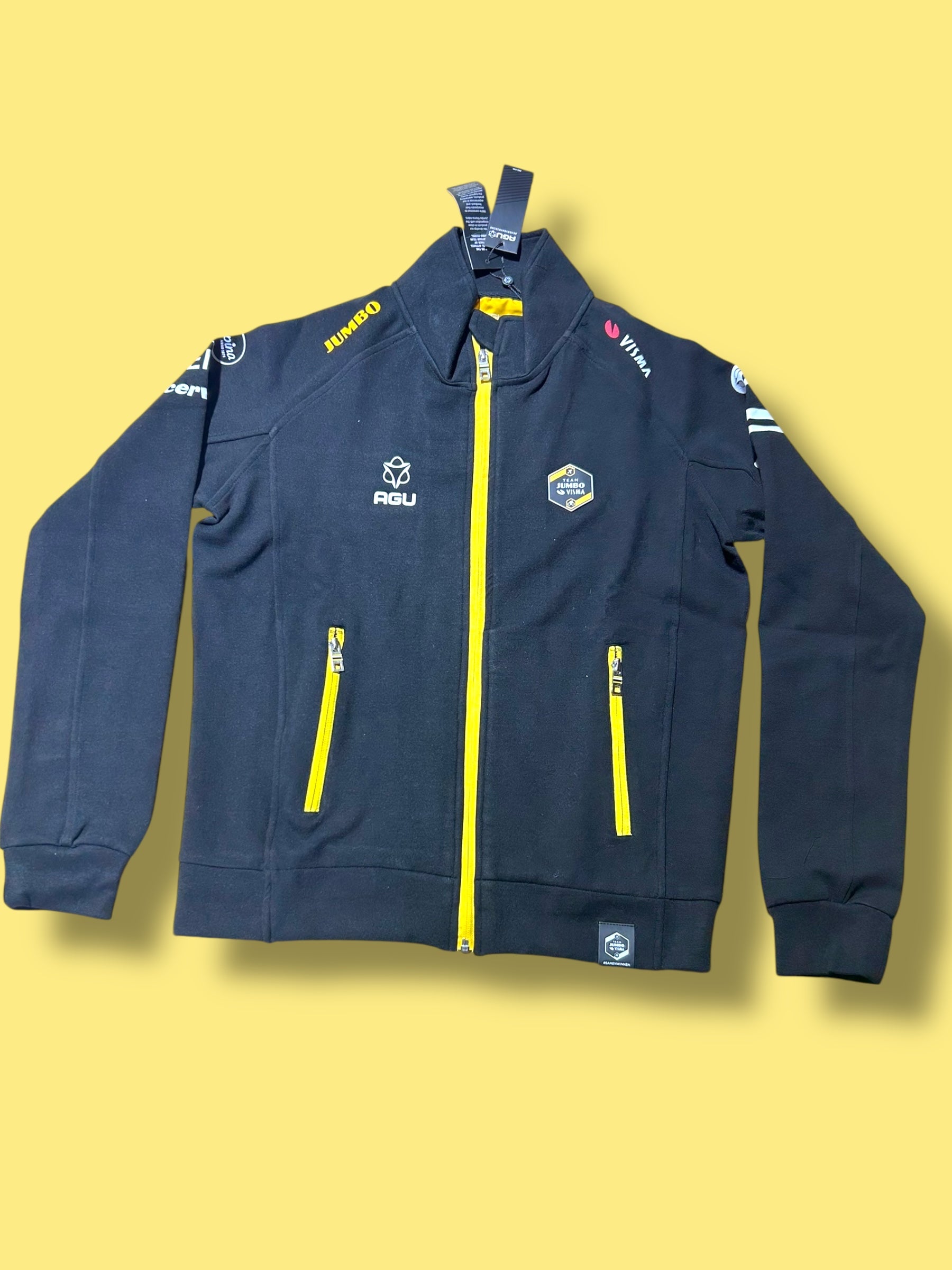 Sweatshirt Track Top  - Team   Rider Issued | Jumbo Visma  | Agu | Pro Cycling Kit