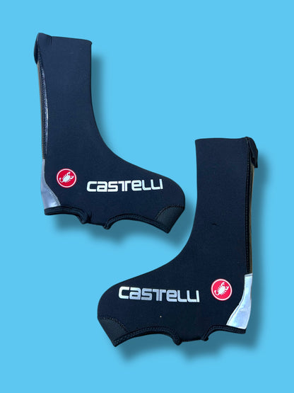 DILUVIO PRO Shoecover. Neoprene Overshoe Winter Thermal Rain   | Castelli |  Soudal Quick-Step| Pro Cycling Kit