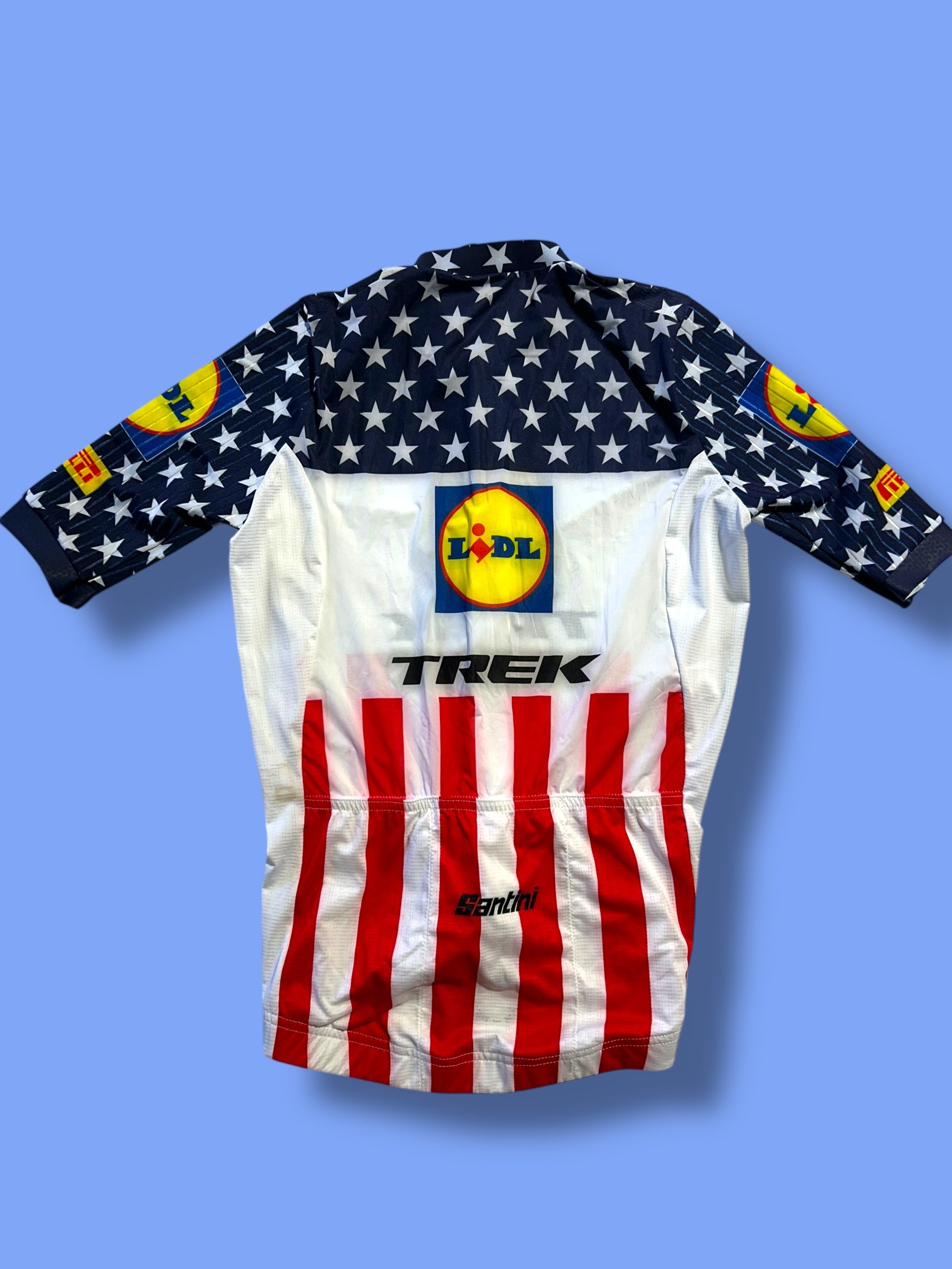 Aero Jersey Short Sleeve Lightweight Team Issued! | Santini | Lidl Trek | Pro Cycling Kit