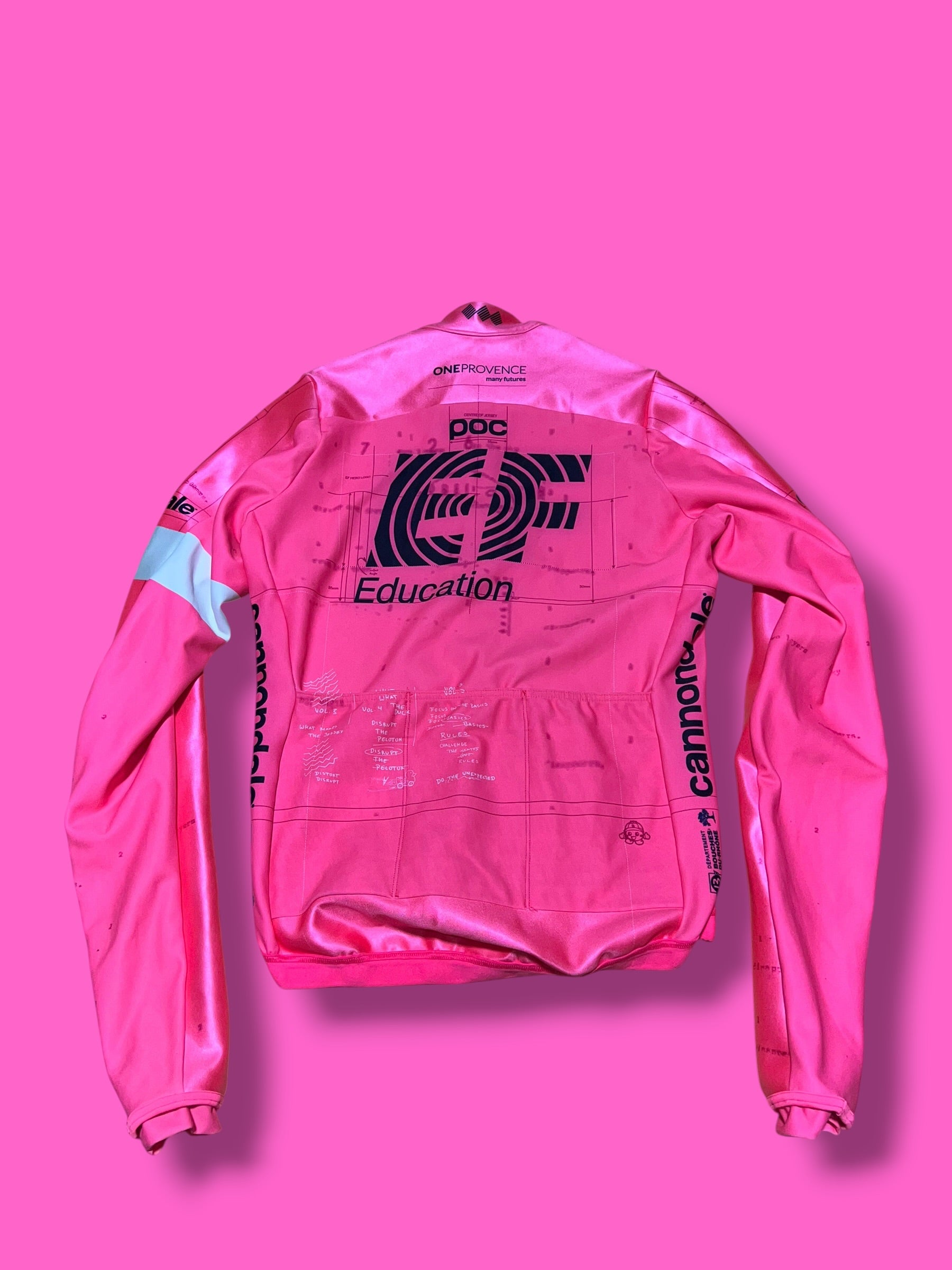 Rapha サイクルジャケット ピンク EF　女性Sサイズ Rapha EF 2021 Deep Winter Jacket - Fluorescent Pink | EF Education