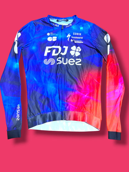 Long Sleeve Aero Jersey  Vanquish Womens|FDJ Suez |Gobik Pro Cycling Kit