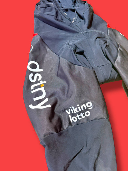 Winter Bib Shorts Team Rider Issued |Lotto DSTNY Vermarc| Pro Cycling Kit