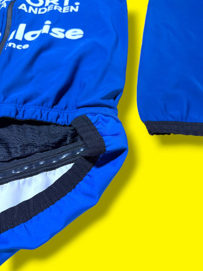 Long Sleeve Thermal Gabba Rain Jersey Winter|Flanders Baloise|Vermarc Pro Cycling Kit