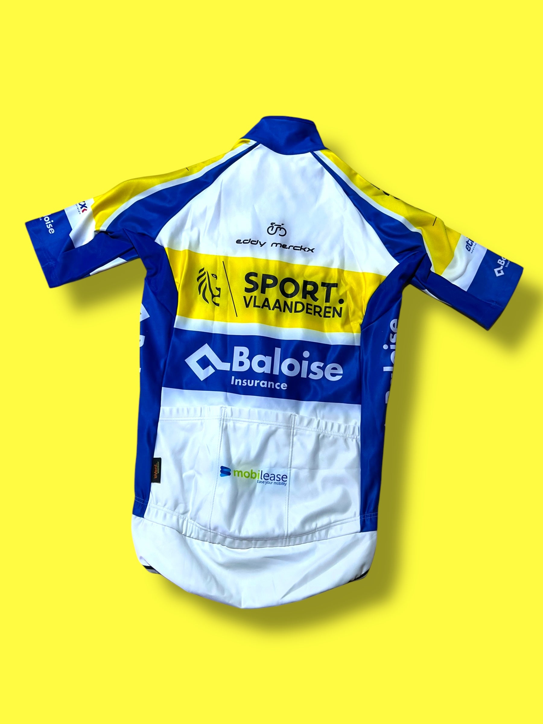 Winter Gabba Short Sleeve Jacket Windproof Thermal  | Vermarc |  Flanders Baloise| Pro Cycling Kit