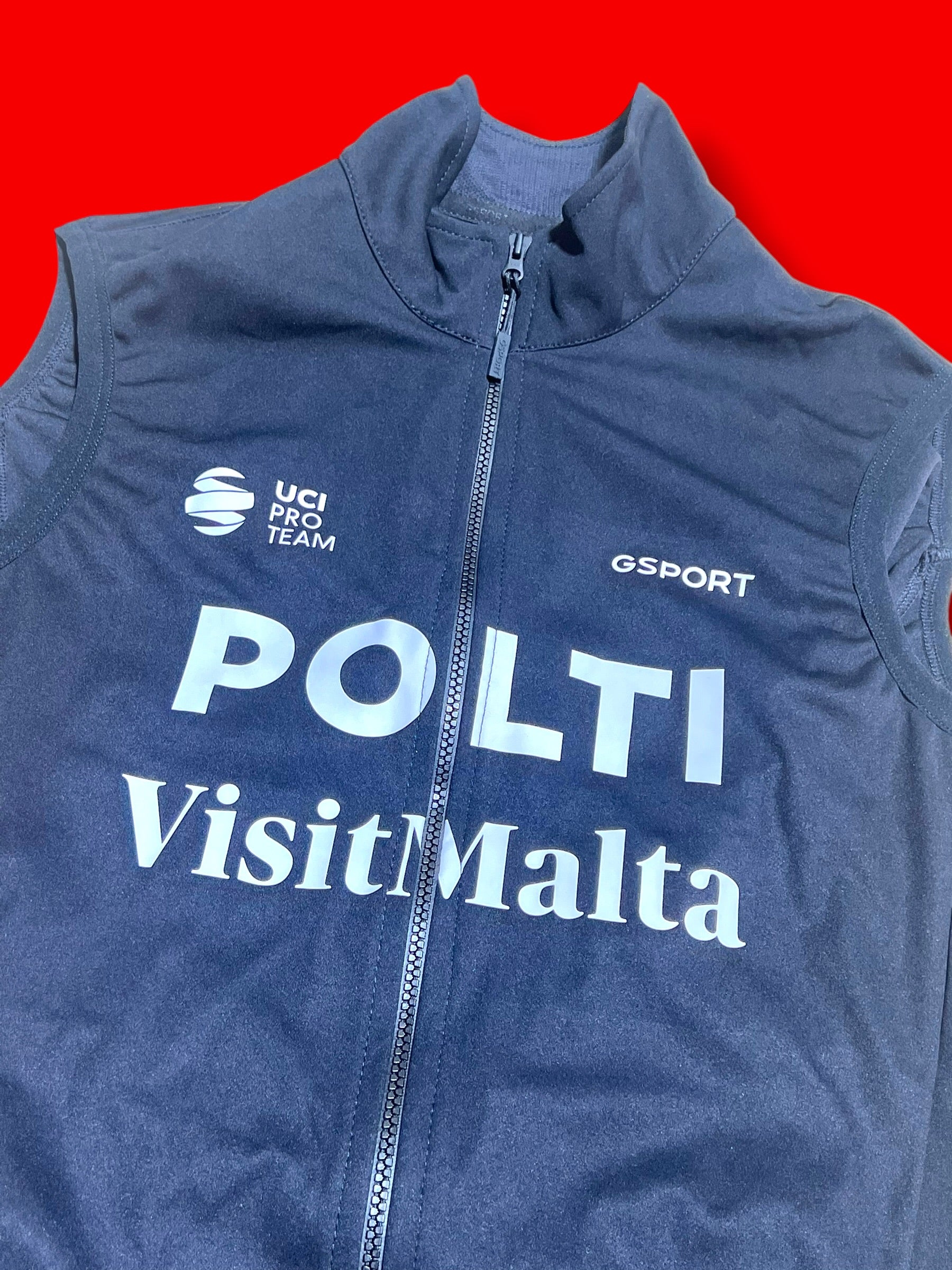 Rain Wind vest Gilet Packable |Polti Kometa| G-Sport Pro Cycling Kit