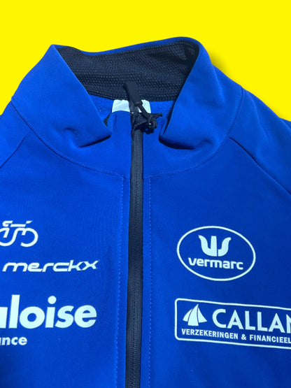 Short Sleeve Thermal Gabba Rain Jersey Winter|Flanders Baloise|Vermarc Pro Cycling Kit