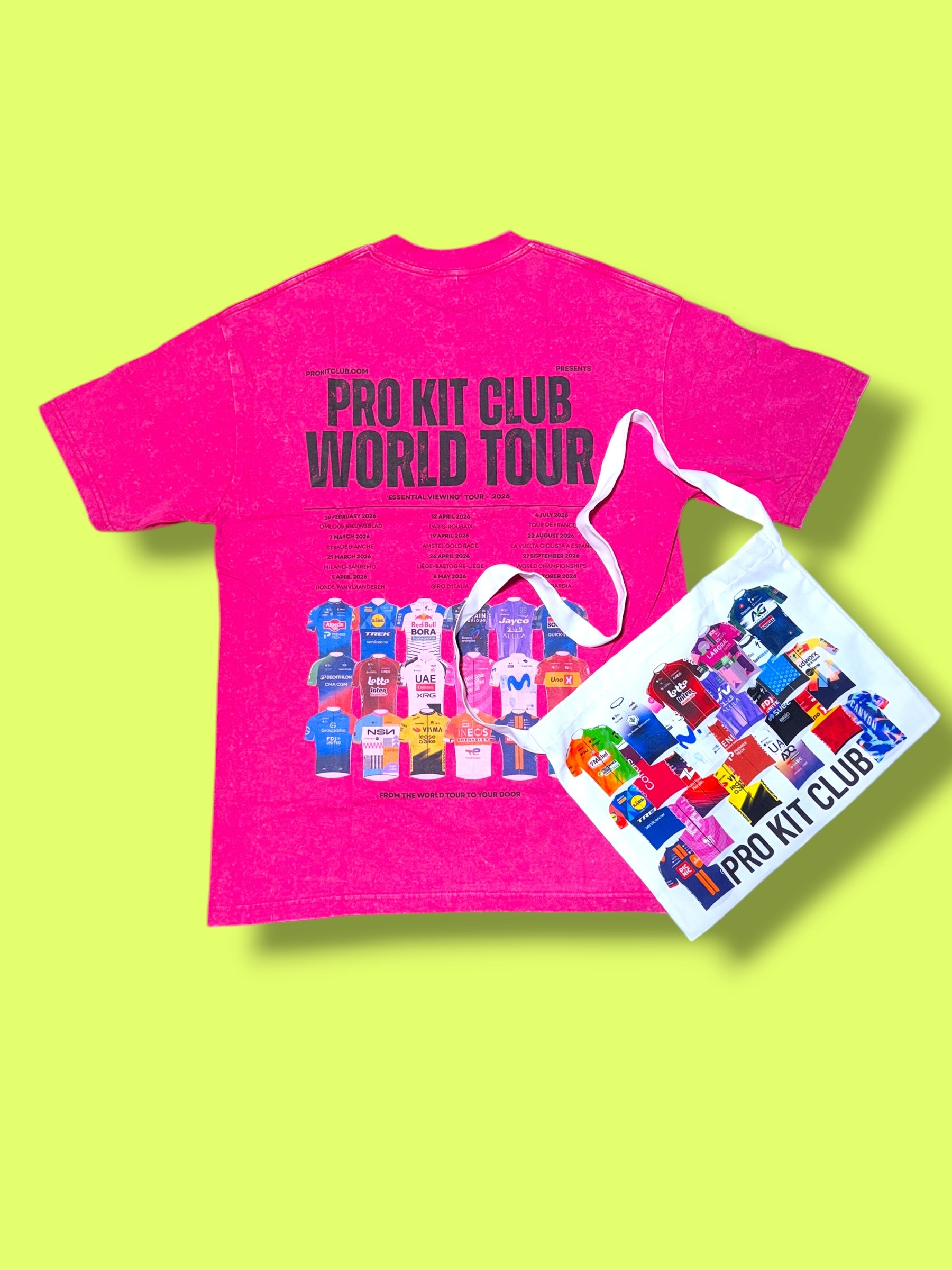 2026 Musette & Cycling T-Shirt | Pro Kit Club