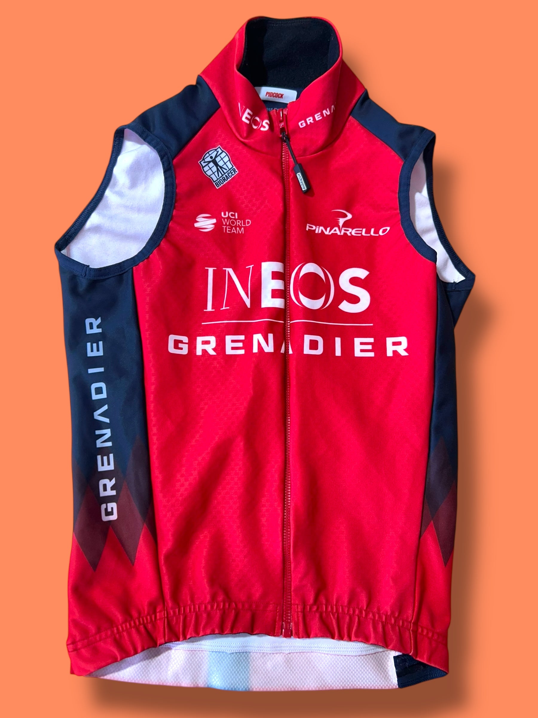 Gilet Vest Waterproof Pidcock  |Ineos Grenadiers| Pro Cycling Kit
