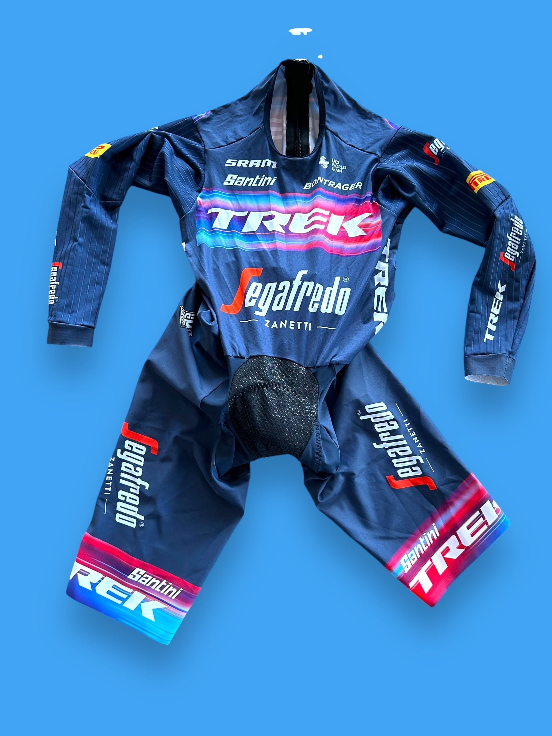 Aero TT Suit - Tour De France Special Edition | Santini | Trek Segafredo | Pro Team Cycling Kit