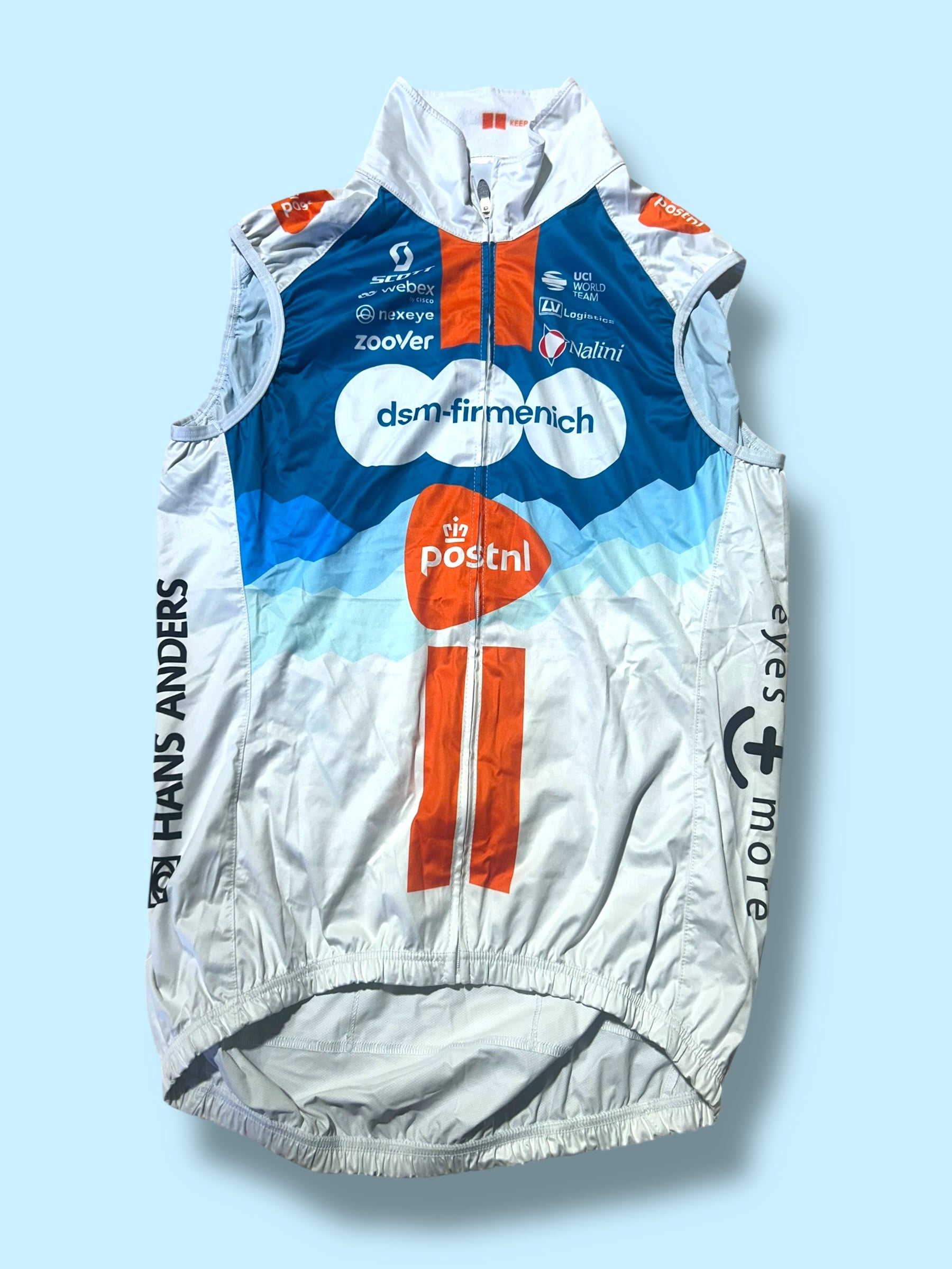 Rain Vest Waterproof  | DSM Firmenich| Pro Cycling Kit