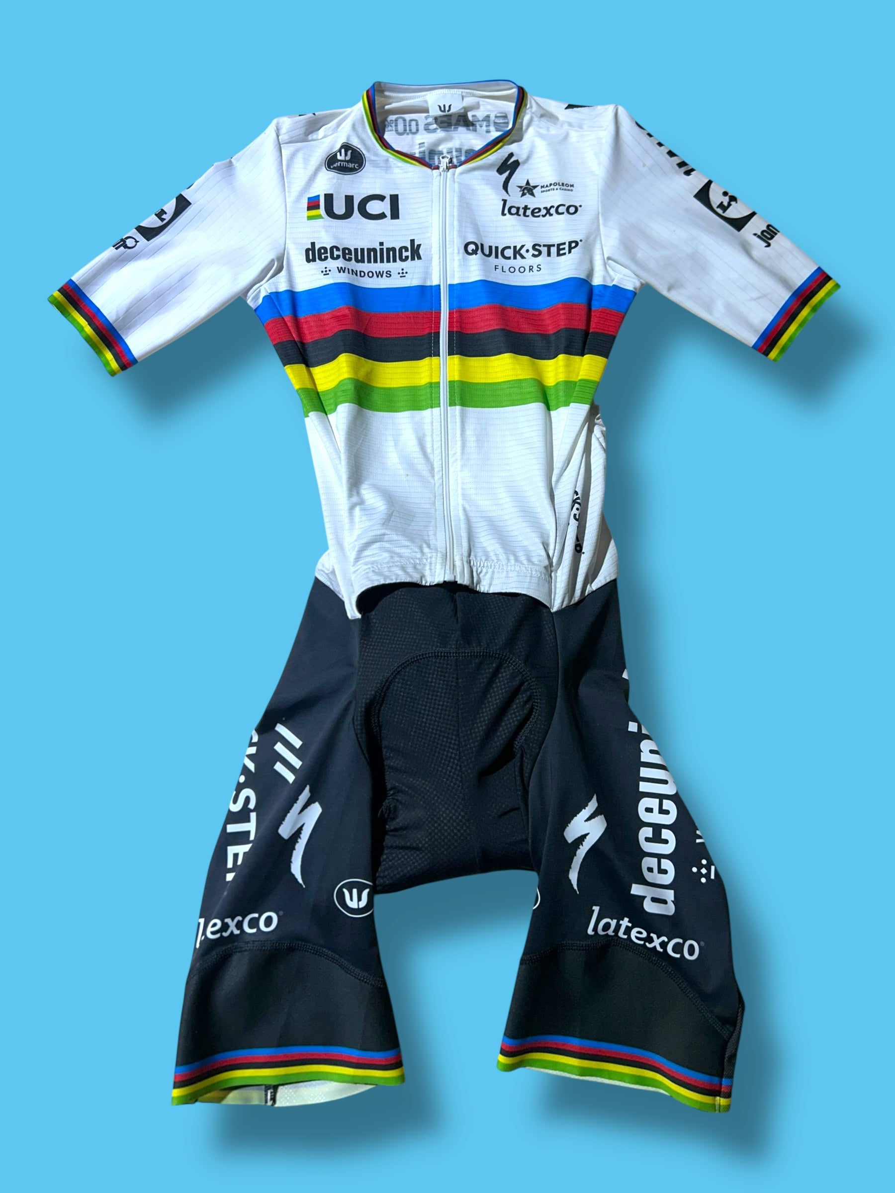 Aero Road Suit Julian Allaphilippie World Champion  | Vermarc |Omega Pharma Quick-Step | Pro Cycling Ki
